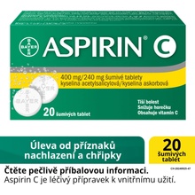 ASPIRIN C POR 400MG/240MG TBL EFF 20