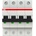 ABB Автоматичен прекъсвач ABB S204-C8 - 4 P, 8 A, 6 kA (2CDS254001R0104)