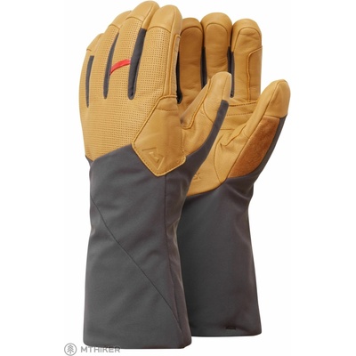 Mountain Equipment Hyper Couloir Gauntlet rukavice obsidian/tan