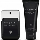 Bugatti Signature Black Men EDT 100 ml + sprchový gél 200 ml darčeková sada