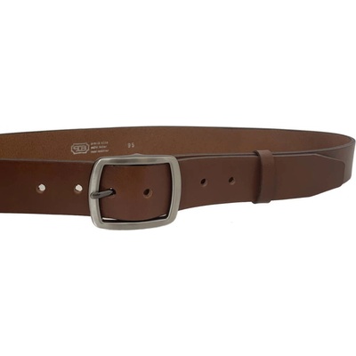 Penny Belts kožený opasek 46V148 hnědý