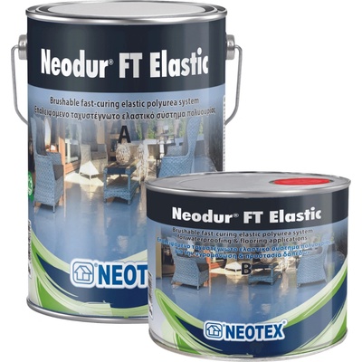 NEOTEX Neodur FT Elastic - elastická živica na podlahy Balenie: 5,5 kg, Farba: Hrdzavá červená (3009)