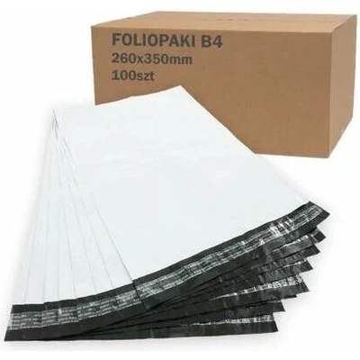 Plastové obálky B4 260 x 350mm 50 µm 100 ks