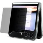 IMAK Затъмняващ Протектор за Samsung Z Flip 5, Imak Privacy Anti-Spy Glass, Черен (6957476836647)