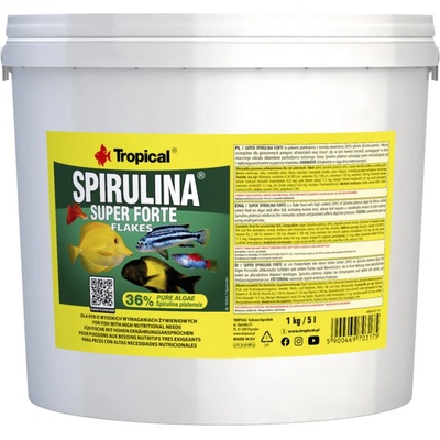 Tropical Spirulina Super Forte 36% 5 l, 1 kg