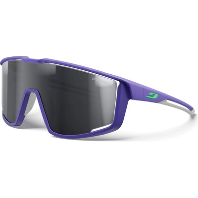 Julbo Очила за колоездене Julbo Fury Spectron S3 Cycling glasses - Violet / Grey / Green / Smokegrey / Silver Flash (205-7260-0211)