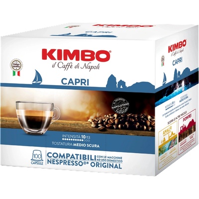 KIMBO Кафе капсули Kimbo Capri Nespresso, 100 бр