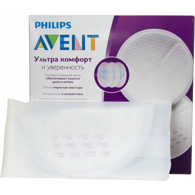 Philips AVENT Ultra Comfort prsné vložky 60 ks