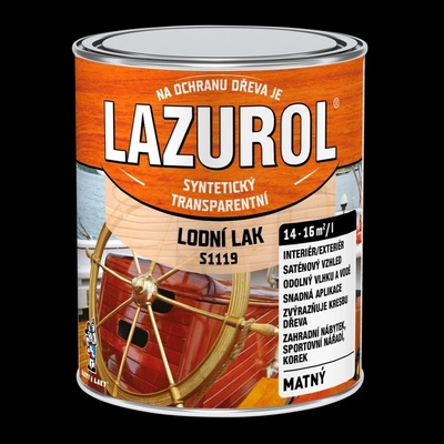 Lazurol S1119 0,75 l bezbarvý matný