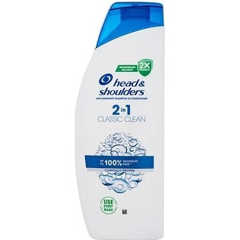 Head & Shoulders Classic Clean šampon proti lupům 2 v 1 625 ml