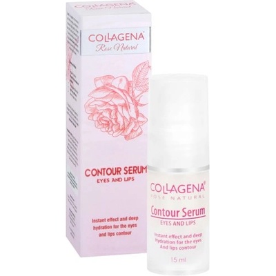 Collagena Rose Natural - Серум за около очи и устни 15мл