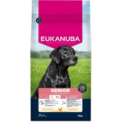 Eukanuba Senior Large Breeds Chicken 15 kg