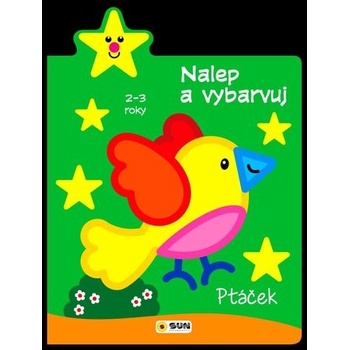 Nalep a vybarvuj ptáček