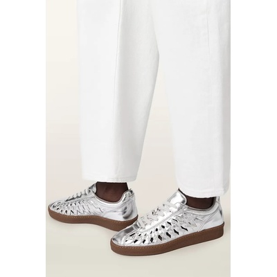 AllSaints Velma Woven Sneaker маратонки дамски от кожа (W141FC.SLV)