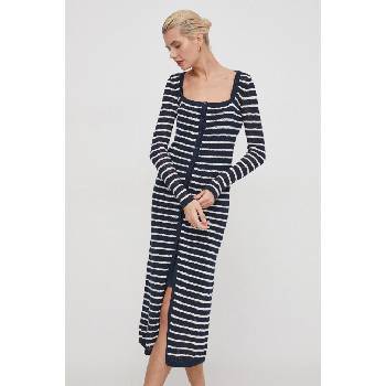 Pepe Jeans Рокля с лен Pepe Jeans FRANCES DRESS в бежово PM702407 (PL953526)