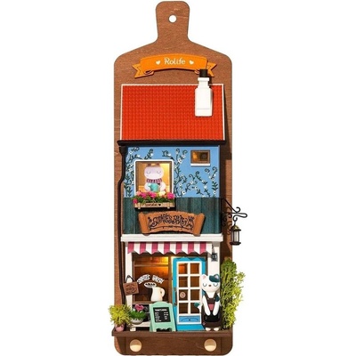 Robotime miniatúra domčeka na zavesenie Sofiina pekáreň