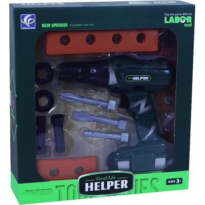 Rappa sada nářadí s funkční vrtačkou na baterie