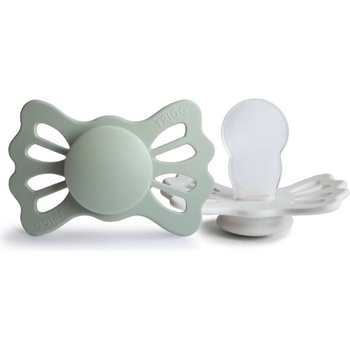 FRIGG Lucky Size 2: 6-18 months биберон Sage/Silver Gray 2 бр