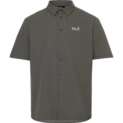 Jack Wolfskin Мъжка риза с копчета Jack Wolfskin Prelight Suncool Shirt - Flint (033-3070-0113)