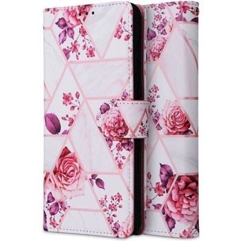 Pouzdro Tech-protect Wallet Samsung Galaxy A52/A52s Floral Rose