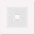 KALDEWEI Avantgarde - Квадратно душ корито Conoflat 852-2, 80x80 см, бяло - душ корито, Perl-Effekt, носач от полистирен 466848043001 (466848043001)