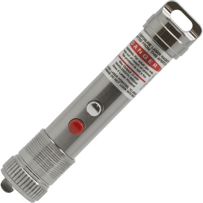 True Utility přívěsek na klíče laserlite baterka TU289 stříbrná