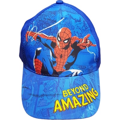 Spiderman Amazing šiltovka s UV ochranou MARVEL svetlomodrá