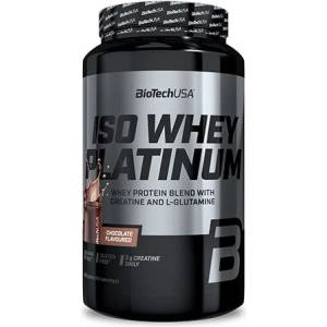 BioTechUSA Iso Whey Platinum - суроватъчен изолат - Бисквити и сметана / 908 г