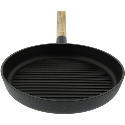 Eva Solo Grilovacia panvica s drevenou rukoväťou Nordic kitchen 28 cm