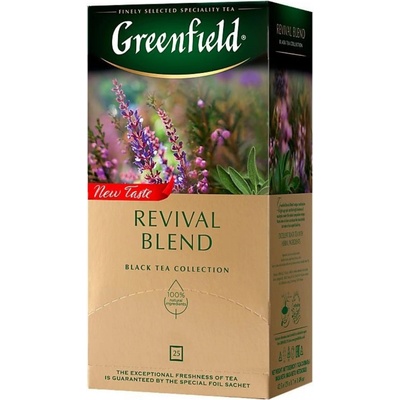 Greenfield Čaj černý Revival Blend 25 x 1,7 g