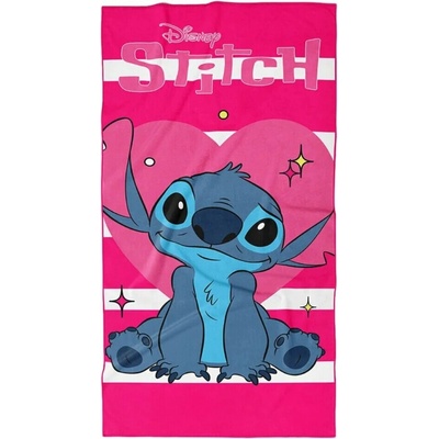 Carbotex osuška Lilo a Stitch Láska Hory Přenáší 70 x 140 cm
