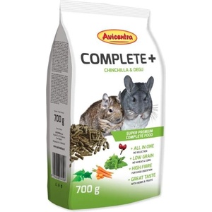 AVICENTRA COMPLETE+ храна за чинчили и дегу 700g (725-794)
