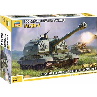 Zvezda Tank MSTA-S stavebnice 1:72