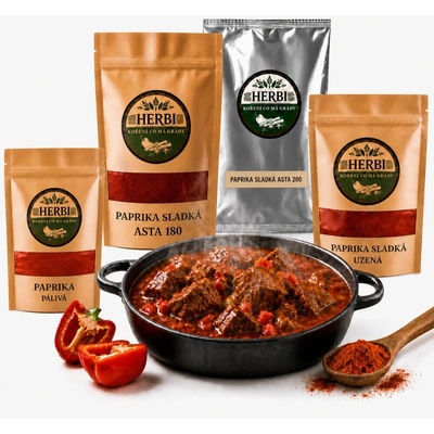 Herbi Paprika sladká ASTA 200 g