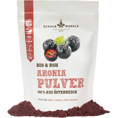 Schalk Mühle Био ароня на прах сурова - 200 г