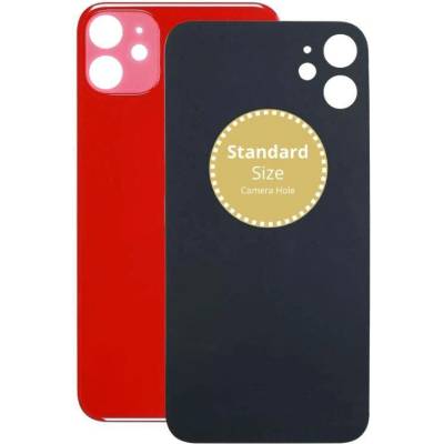 Kryt Apple iPhone 11 Sklo Zadního Housingu červený