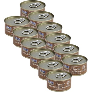 Fish4Dogs Fish4cats Finest Сардина и Скумрия 12 x 70 г