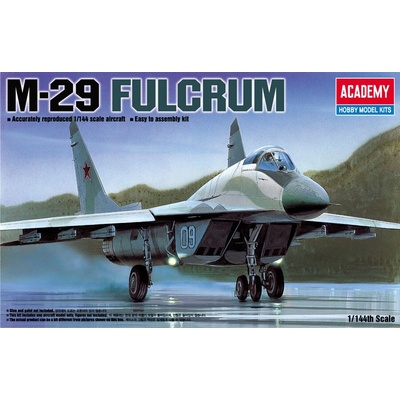 Academy M 29 FULCRUM Model Set lietadla 1:144 45 dielov