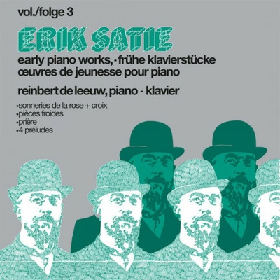 Satie Erik - Early Pianoworks Vol.3 / Vinyl LP