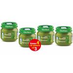 Nestle Пюре от броколи Nestle Gerber - Моето първо пюре, 3+1 подарък х 80 g (4x12463434) - baby