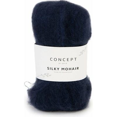 SILKY MOHAIR Katia Farby SILKY MOHAIR: 107 nočná modrá