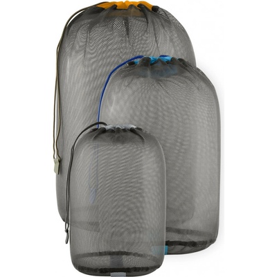 Obal Sea to Summit Mesh Stuff Sack Set 5, 8, 13L Farba: čierna
