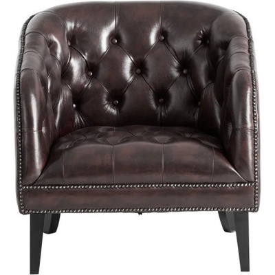 Massive home Chesterfield Belfast z pravé kůže hnědá MH2162W