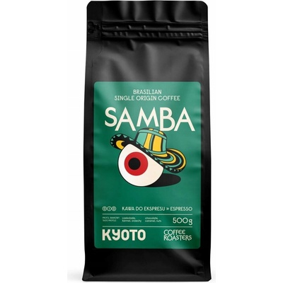 Kyoto Brazil Samba Natural Espresso zrnková 250 g