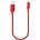 Ttec Кабел ttec AlumiCable Ligthning USB Charge / Data Mini Cable, 30cm - Червен
