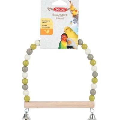Zolux Houpačka dřevěná s korálky 22 cm – Sleviste.cz
