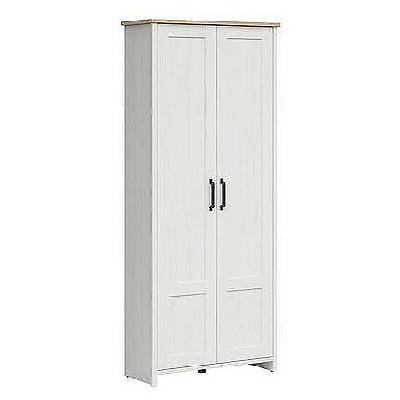 Двукрилен гардероб Loksa SZF2D-85 бор андерсон и дъб грандсон