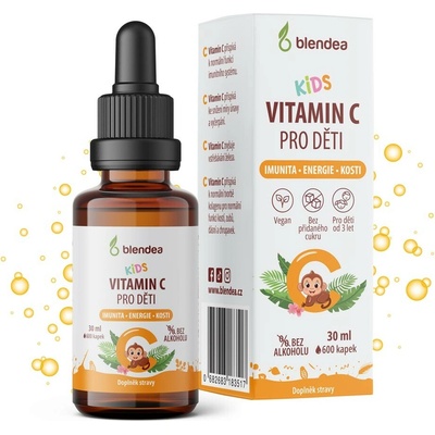 Blendea KIDS Vitamín C kvapky pre deti 30 ml