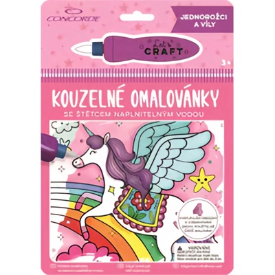 Concorde Kosmické dobrodružství kouzelné omalovánky – Zboží Dáma