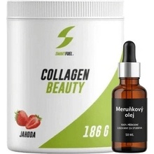 SmartFuel Collagen Beauty vlasy, nechty, pleť jahoda 186 g